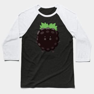 Cute happy blackberry fruit kawaii cartoon Baseball T-Shirt